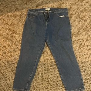 Abercrombie high rise super skinny ankle